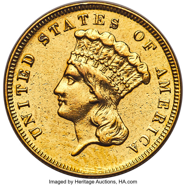 ml s1  12 1870 S Three Dollar