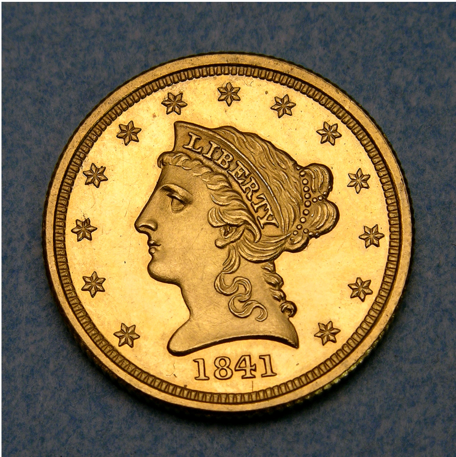 ml s1  95 1841 Quarter Eagle